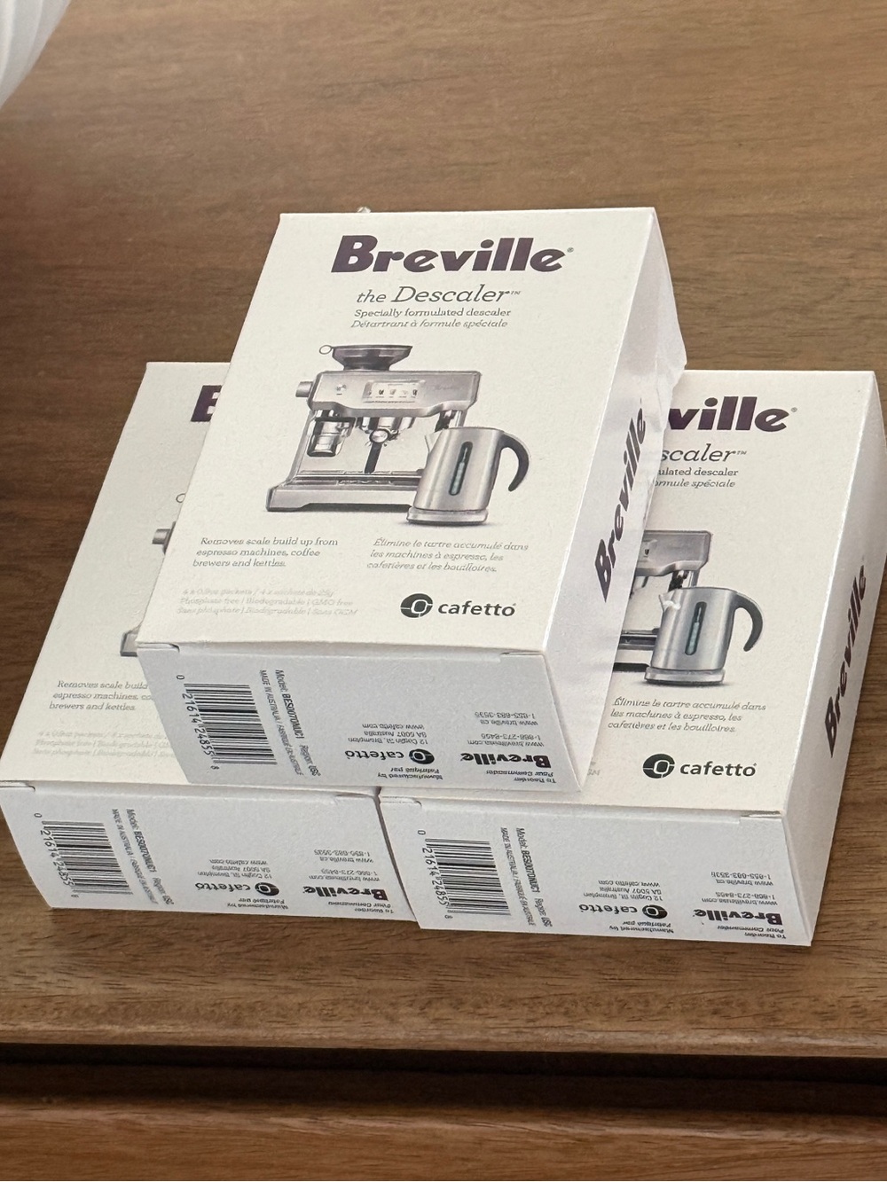 Breville White Descaler Pack Trio